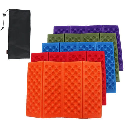 Portable Lightweight Mini Folding Mat - Foam Sitting Pad for Outdoor Activities, Foldable Kneeling & Seat Cushion for Comfort