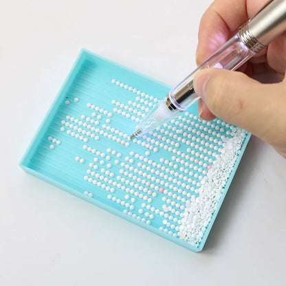 LED DIY Diamond Painting Pen: Lighted Applicator Tool for Illumination Drill Art - Bead Accessories Lighting Tool