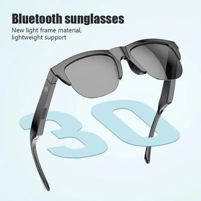 F06 Bluetooth Glasses - HD UV Protective Lens - Wireless Bluetooth Headset for Driving - Wireless Headphones Earphones