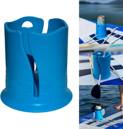 Kayak Drink Holder – Surfboard & Bottle Cup Holder with Rope Binding, Kayak Accessories