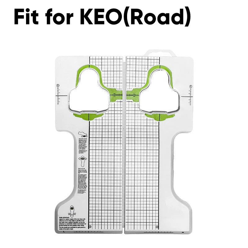 SPD/KEO Cleats Adjustment Tool: Road & Mountain Bike Pedal Fitting Tool for Self-Locking Pedals - Cleat Adjuster for Bicycle Lock Shoes