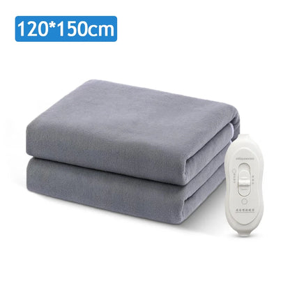 220V Electric Heating Blanket - Intelligent Thermostat Control, Thick Security Warmth, Body-Warming Electric Mattress