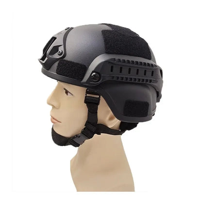 Fast Helmet MICH2000 - Tactical Airsoft Helmet for Outdoor Paintball, CS, and Riding Protection