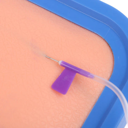 Intravenous Venipuncture Training Package: Nurses' IV Injection Training Model Pad with Silicone Wound Skin Suture