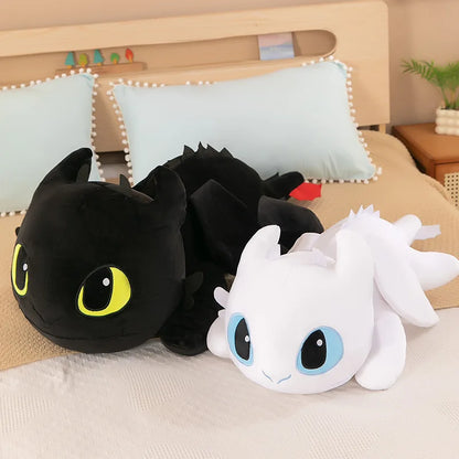 MINISO Little Flying Dragon Plush Toy - Toothless Doll Pillow, Party Model, Ideal Birthday Gift for Girls