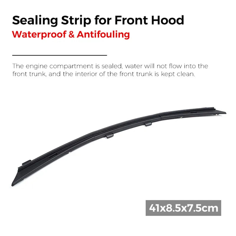 Front Waterproof Chassis Cover Water Strip: Tesla Model 3 Y Air Inlet Protective Cover - Modification Accessories