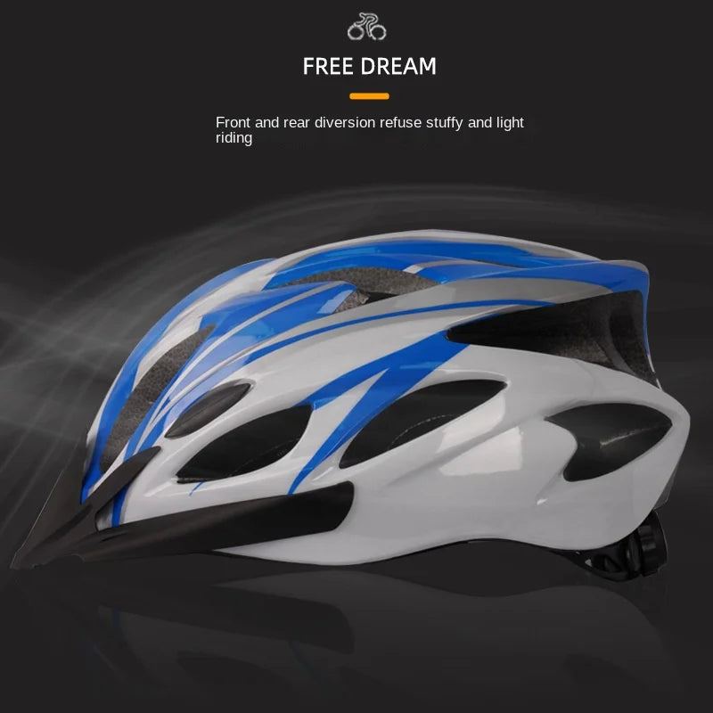 New Cycling Helmet – Lightweight, Adjustable Comfort Lining for Men & Women, Hollow Design, Bike & MTB Safety Head Protection