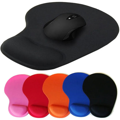 Ergonomic Wrist Rest Mouse Pad - Comfortable Wrist Support, Non-Slip Soft Mousepad for PC, Laptop, Computer