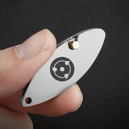 Mini Pocket Folding Knife - Thin and Lightweight Keychain Knife for Fruit, Pencil Sharpening, Unboxing, and Outdoor Use