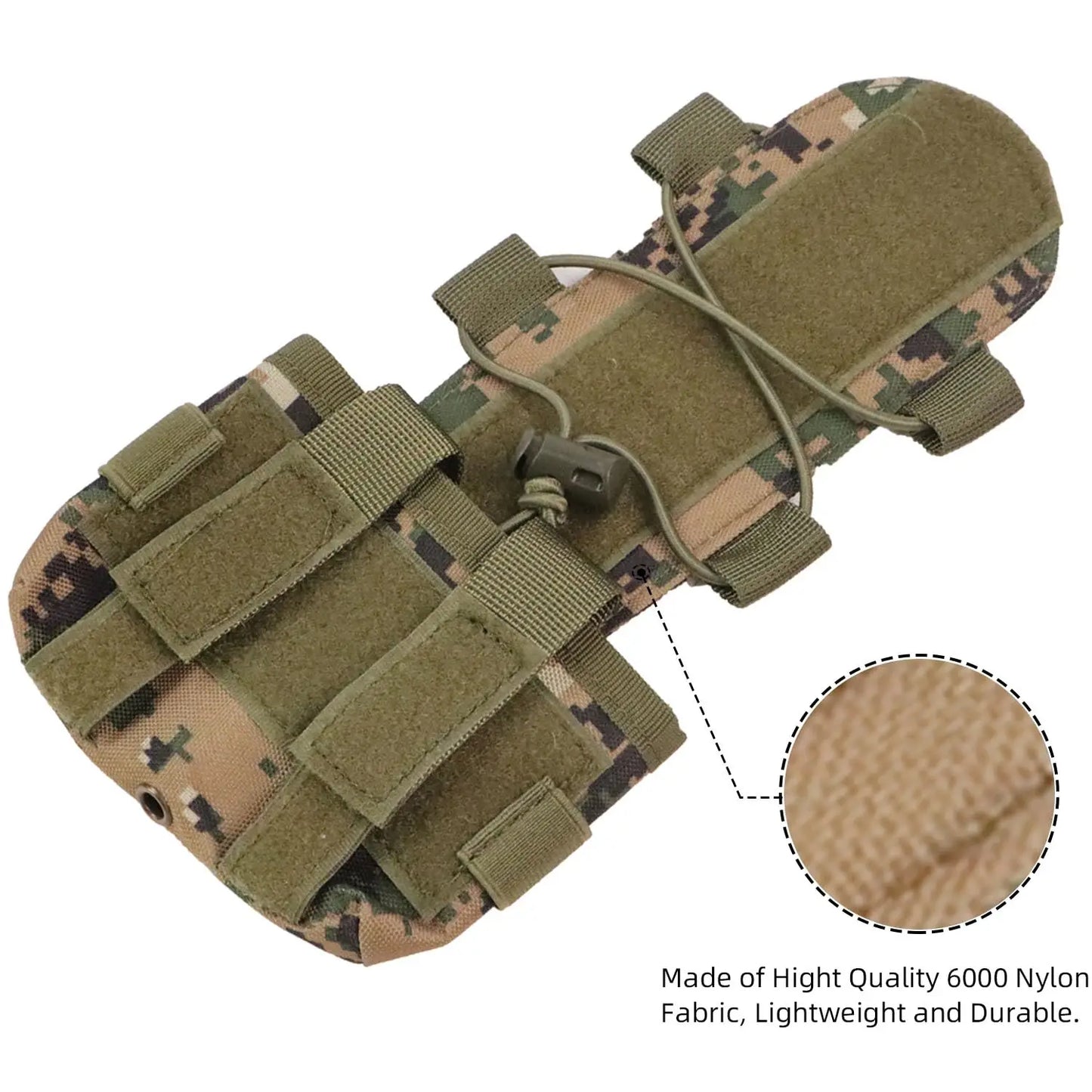 BOOIU Tactical Helmet Battery Pouch MK1 - Counterweight & NVG Battery Pack for Balanced Helmet Accessories