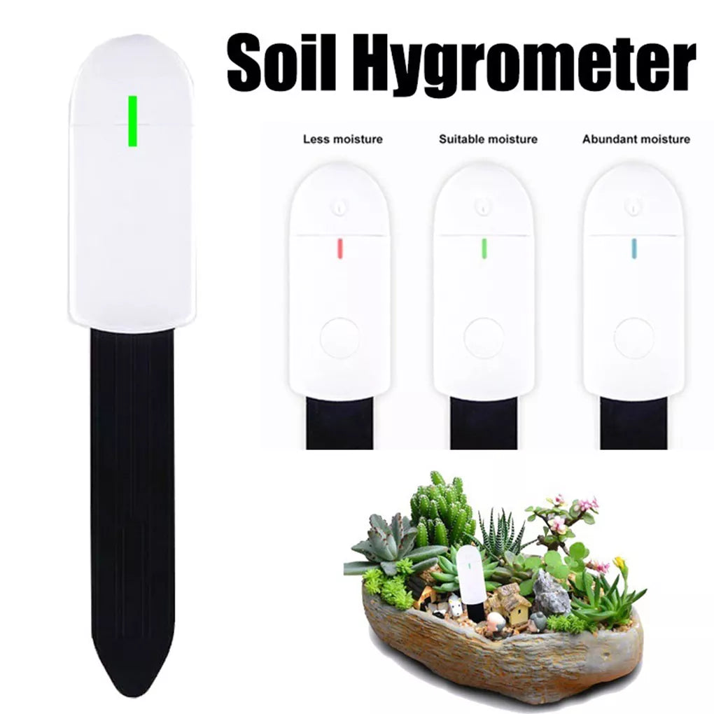 Portable Soil Moisture Sensor | Plant Hygrometer for Garden Care | Flower Soil Monitor | Planting Humidity Meter