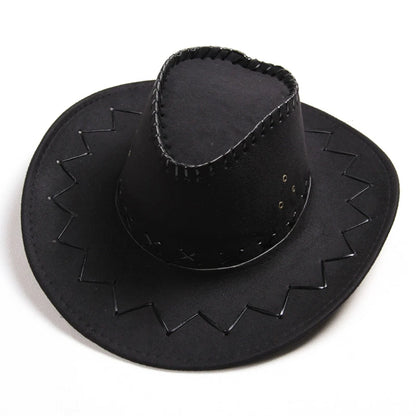 Fashion Simple Kids Cowboy Hat - Western Child Cowgirl Hats for Halloween and Birthday Costume Accessories, Holiday Decor