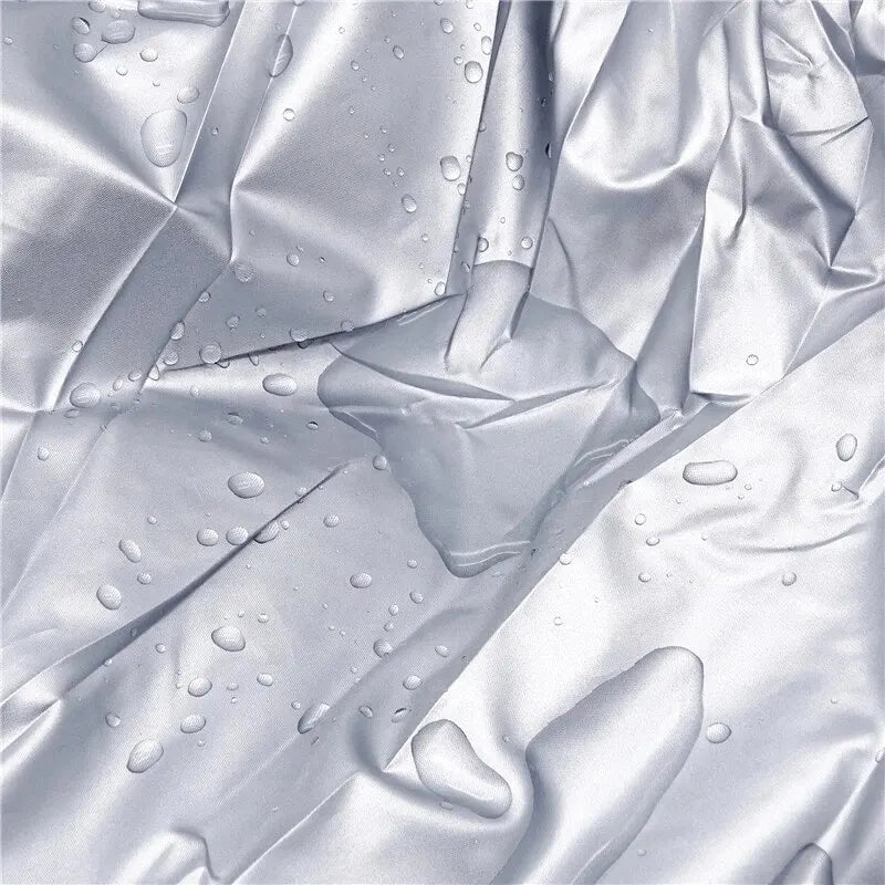 Waterproof Boat Cover - Outdoor Protection for Yachts, Anti-Smashing, Tear-Proof, Silver Reflective Fabric, Fits 11-22FT