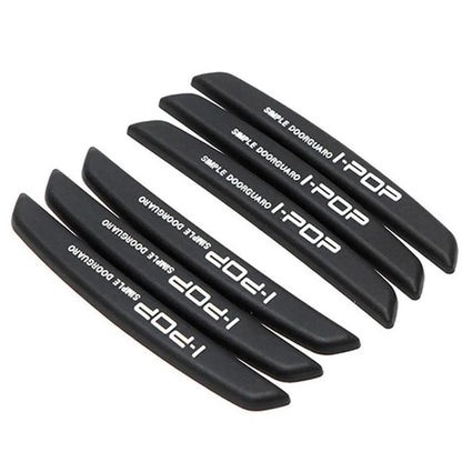 6Pcs Auto Car Door Edge Protection Guards: Buffer Trim Molding Strip for Scratch Protection - Crash Bar for Audi BMW