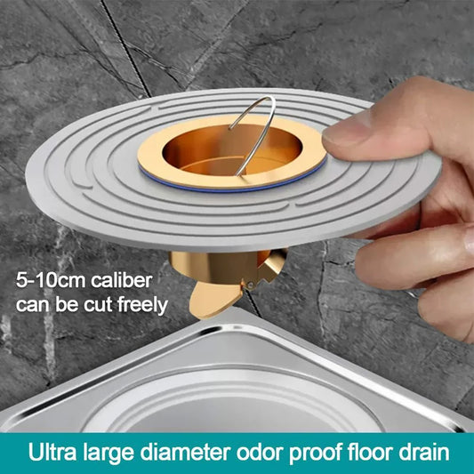 Brass Floor Drain Core - Fast Drainage Odor and Insect Proof Sink Strainer and Shower Backflow Preventer