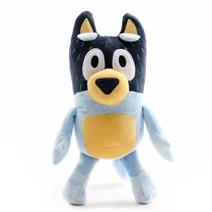 Bluey and Bingo Family Plush Toys - 17/28cm Cartoon Dog Stuffed Animals, Soft Plush Dolls, Ideal Birthday and Christmas Gifts