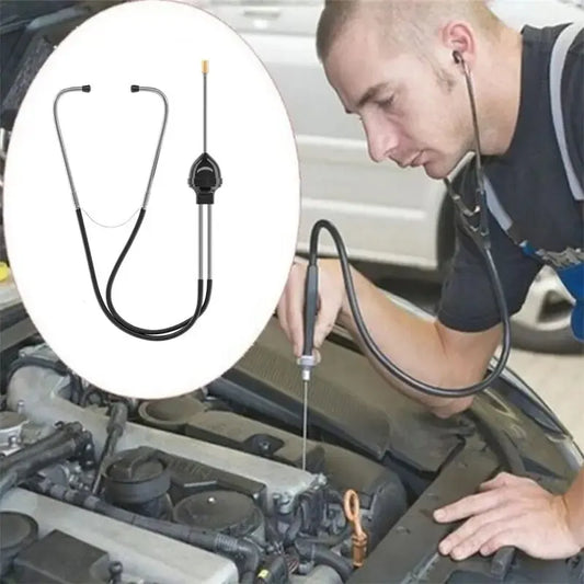 Auto Cylinder Stethoscope: Mechanics Engine Block Diagnostic Tool for Car Detection - Automotive Engine Hearing Tool