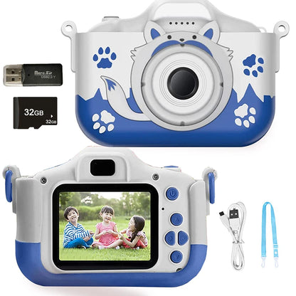 40MP HD Kids Digital Camera – Cartoon Style Tiny Video Camera Toy | Perfect Christmas and Birthday Gifts for Children