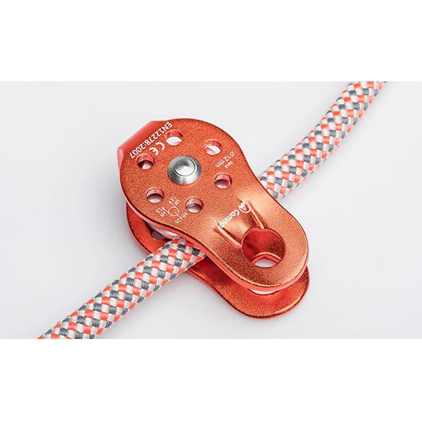 Heavy Duty Rope Pulley - Arborist Rock Climbing Gear for Rescuing & Lifting - Fast Speed Cable Trolley