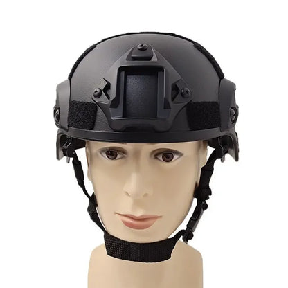 Fast Helmet MICH2000 - Tactical Airsoft Helmet for Outdoor Paintball, CS, and Riding Protection