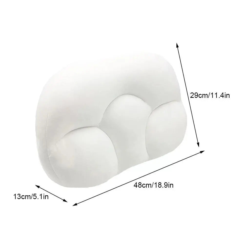 All-Round Sleep Pillow with Egg Sleeper Design - Orthopedic Memory Foam Neck Pillow for Pain Relief, 3D Micro Airball Deep Sleep Pillow