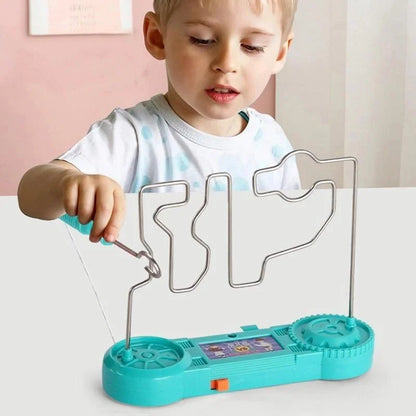 Kids Collision Electric Shock Toy – Educational Touch Maze Game – Funny Science Experiment Toy for Children, Party Fun Gift