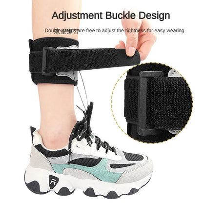 Adjustable AFO Foot Drop Brace - Left/Right Foot Orthosis Support for Walking with Shoes - Lifting Up Knob Design