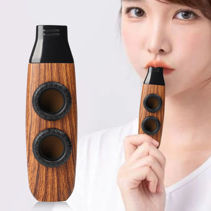 Double Hole Design Kazoo | Accompaniment Instrument for Ukulele, Guitar, Violin | Portable Musical Instrument | Ideal Christmas Gift