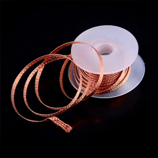 Welding Wire Desoldering Mesh Braid Tape | 1.5M Length Copper Solder Remover | Repair Tool for Soldering