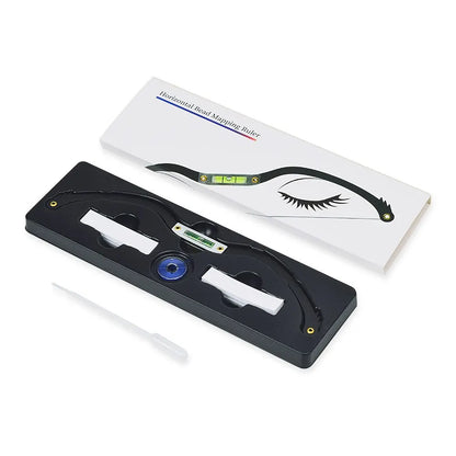 Eyebrow Tattoo Ruler - Professional Microblading Line Marker, Eyebrow Ruler Sticker for More Symmetry and Precision