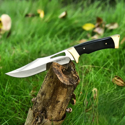 Outdoor Military Tactical Knife – High-Hardness EDC Fixed Blade for Self-Defense, Survival, and Multi-Purpose Cutting