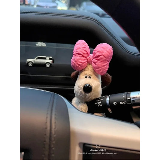 Car Decoration Dolls - Pilot Pawdog Steering Lights Wiper Wye Shield Ornaments