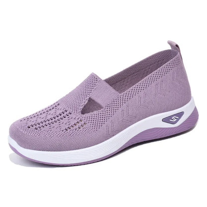 Summer New Comfort Casual Women's Shoes: Fashion Soft Sole Hollow Out Flat Shoes for Women