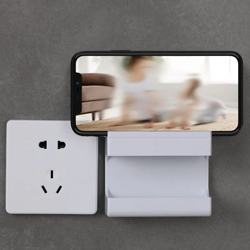 Multi-Functional Wall-Mounted Organizer for Remote Controls and Mobile Phones