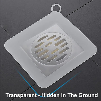 Effective Thick Silicone Floor Drain Deodorant Cover - Insect-Proof Seal for Bathroom & Household Sewer Pipes - Anti-Smell Sink Floor Cover Solution