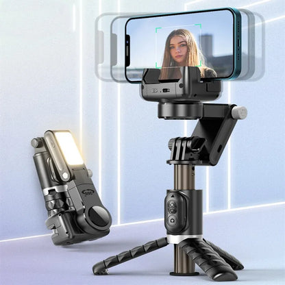 Elevate Your Photography with the 360 Rotation Gimbal Stabilizer Selfie Stick Tripod for iPhone and Smartphone Live Photography