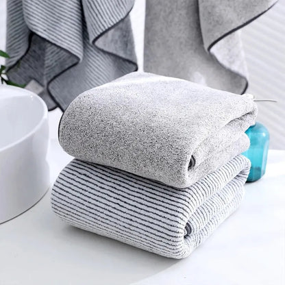 Thickened Microfiber Bath Towels - Body Towel for Gym, Sports, Shower, Spa, and Home Use