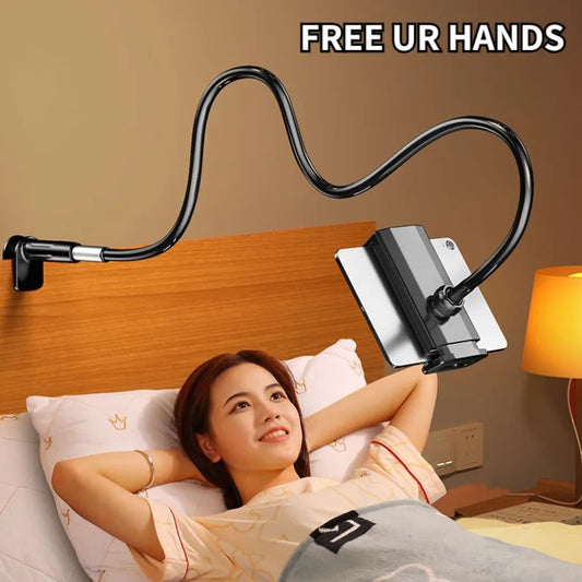 Lazy Bedside Mobile Phone Stand - Desktop Cantilever Tablet Holder - Convenient Support Bracket