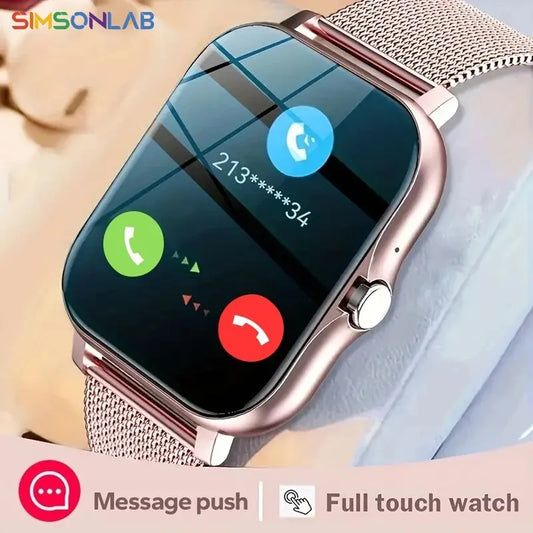 2023 Smart Watch Android Phone | 1.44'' Color Screen | Bluetooth Call | Blood Oxygen/Pressure Monitoring | for Women, Men