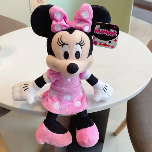 Disney Anime Dolls - Mickey Mouse, Minnie Mouse, Donald Duck Peluche Stuffed Toys, Anime Figures for Children’s Gifts