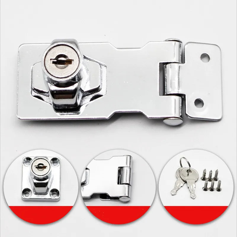 KK&FING Security Cam Cylinder Locks - Furniture, Door, Cabinet, Mailbox, Drawer, Cupboard Locker Lock with 2 Keys