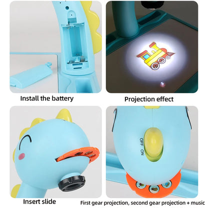 Children's LED Projector Drawing Table – Educational Painting Set & Learning Board Toys for Kids