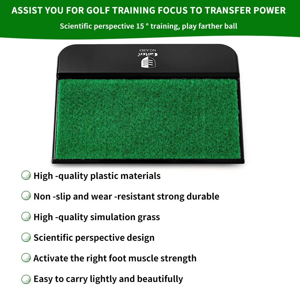 Golf Weight Shift Trainer - Simulate Swing in Natural Environment for Increased Stability and Strength!