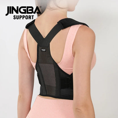 Fully Adjustable Upper Spine Support: Back Brace Posture Corrector for Men and Women