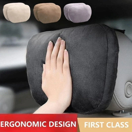 High-Quality Car Headrest Neck Support: Soft Universal Adjustable Seat Pillow - Maybach Design S Class Neck Rest Cushion