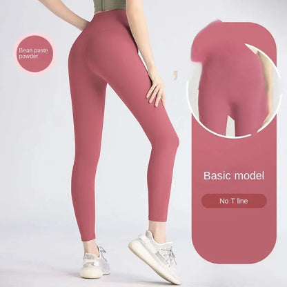 2023 Hot Sale Fitness Leggings for Women, Full-Length Running Pants, Comfortable and Formfitting Yoga Pants MT21