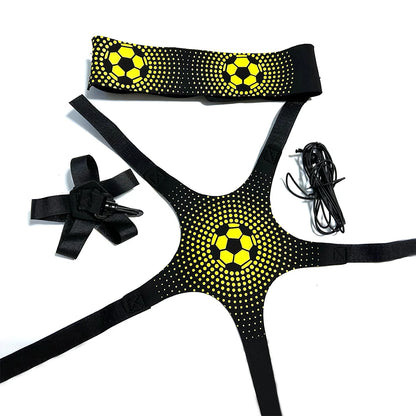 Football Training Belt and Kicking Mat – Soccer Trainer for Adults and Kids, Football Training Equipment