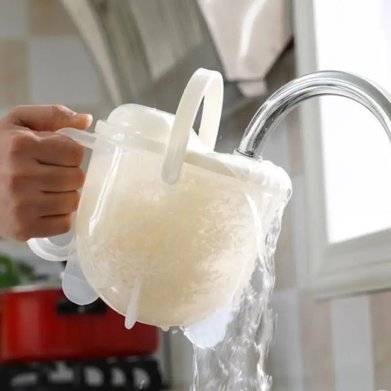 Multifunctional Rice Washing Device: Quick Wash Kitchen Tool for Washing Rice