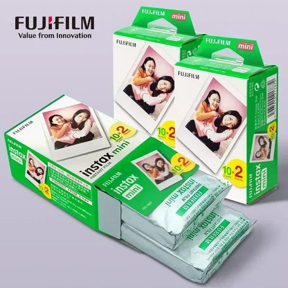 Origin Fujifilm Instax Mini Film Paper - 10-100 Sheets for Fuji Instant Film Cameras, Compatible with Instax Mini 12, 11, 9, 40, 70, 90, Link, Liplay EVO