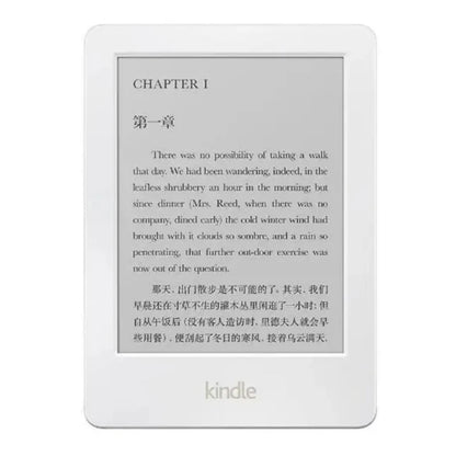 6-Inch Ink Touch Screen Kindle: Real Photo Photography, No Backlight - 6th Generation WP63GW Model E-Book Reader, Enjoy E-ink Ebook Reading Experience!